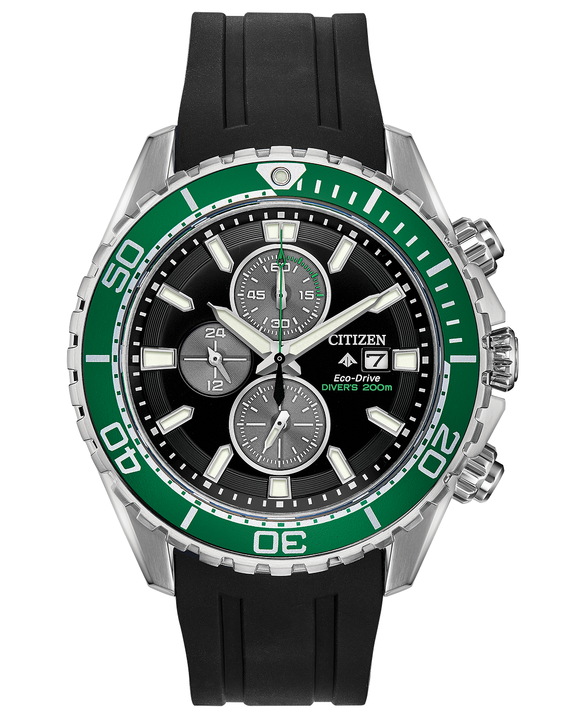 Citizen Promaster Chrono Diver Eco-Drive Black Dial Watch | Citizen